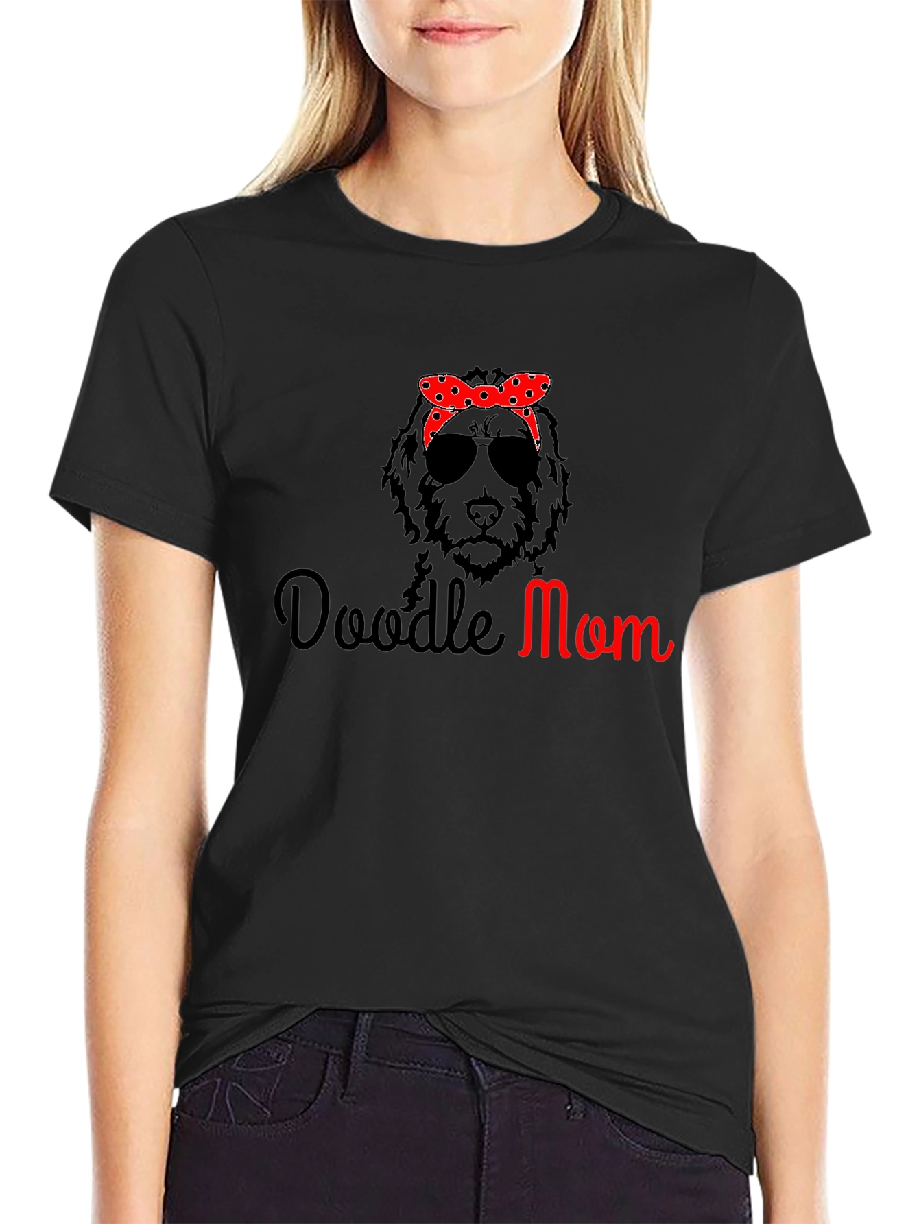 Doodle Mom T-Shirt - Cute Dog Lover Tee