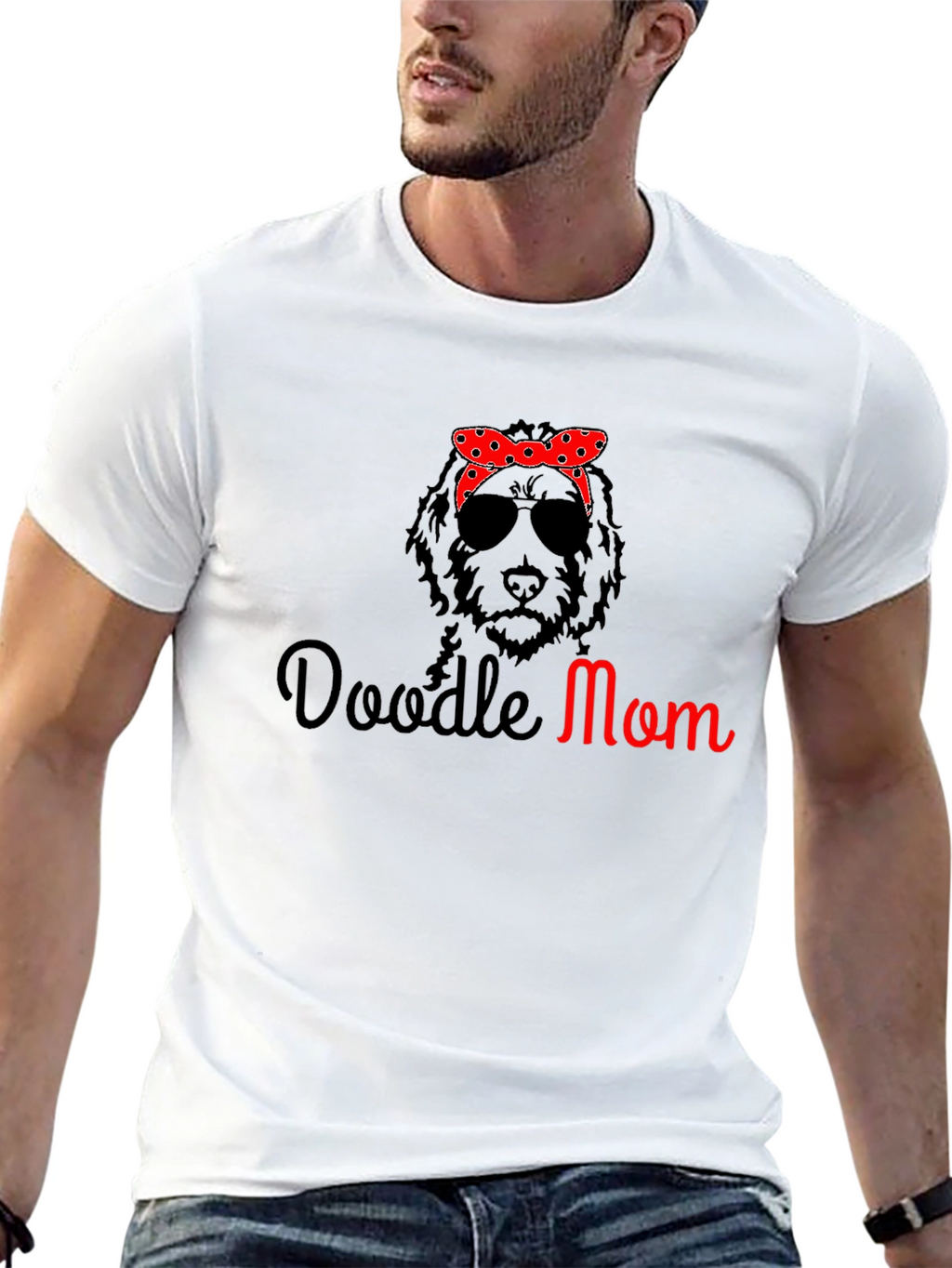Doodle Mom T-Shirt - Cute Dog Lover Tee