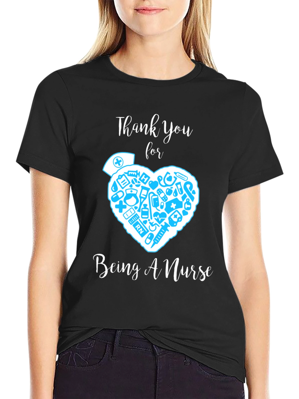 Thank You Nurse Graphic T-Shirt