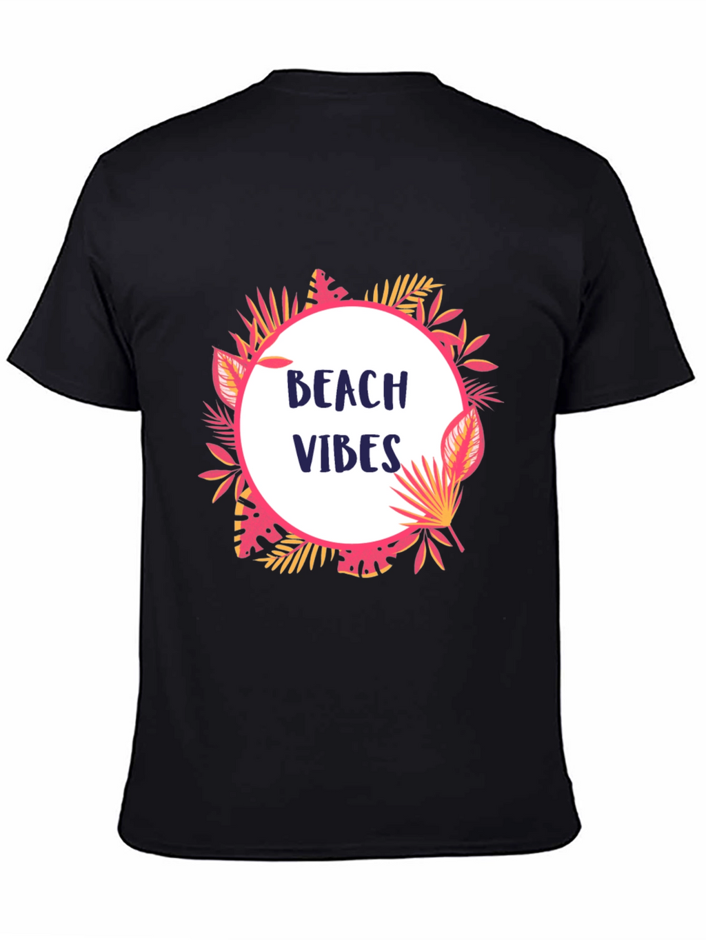 Beach Vibes Graphic Tee - Tropical Style