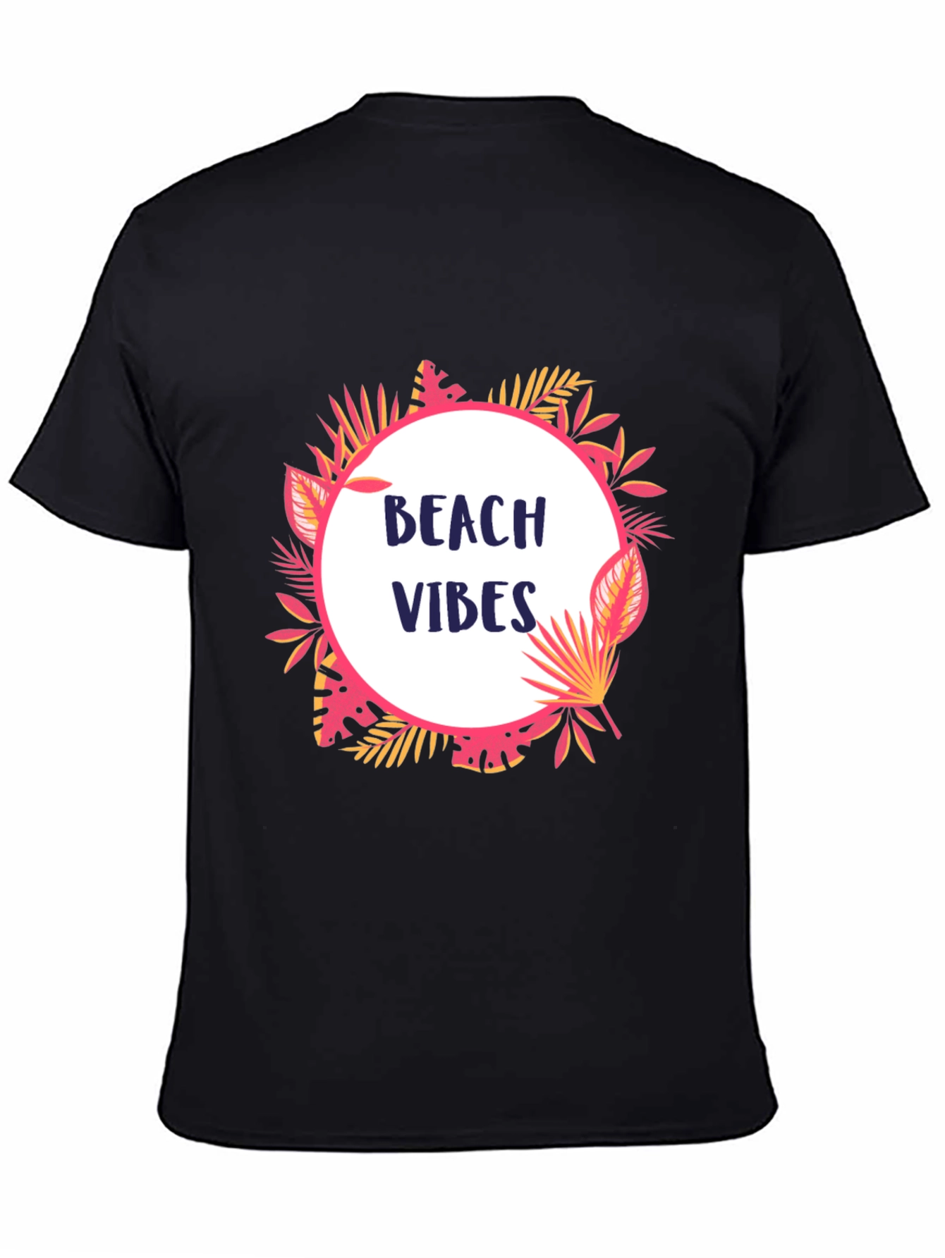 Beach Vibes Graphic Tee - Tropical Style