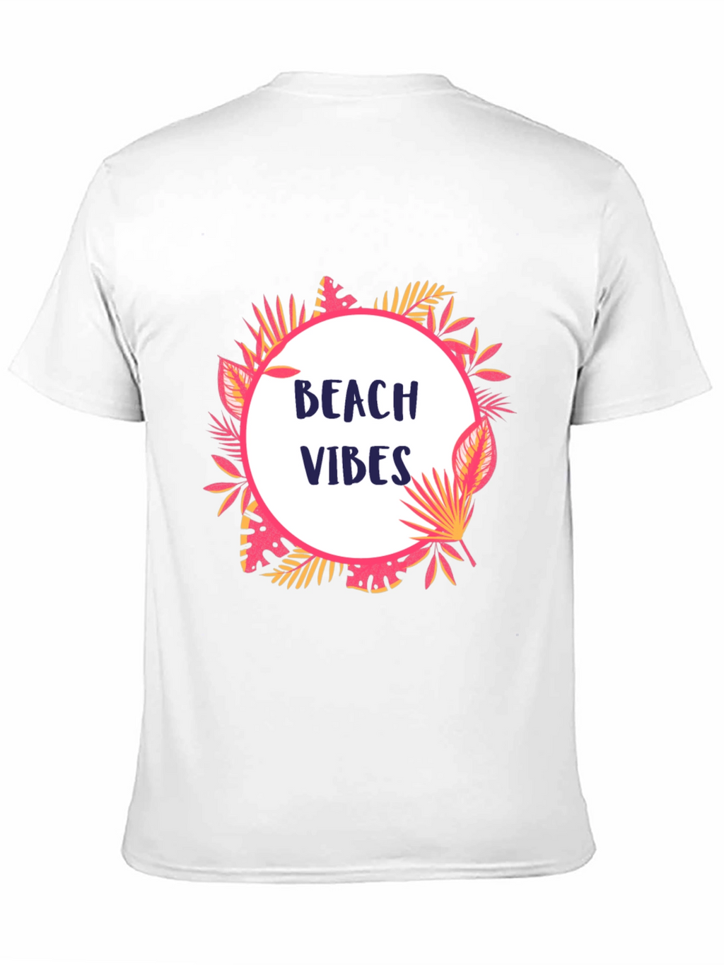 Beach Vibes Graphic Tee - Tropical Style