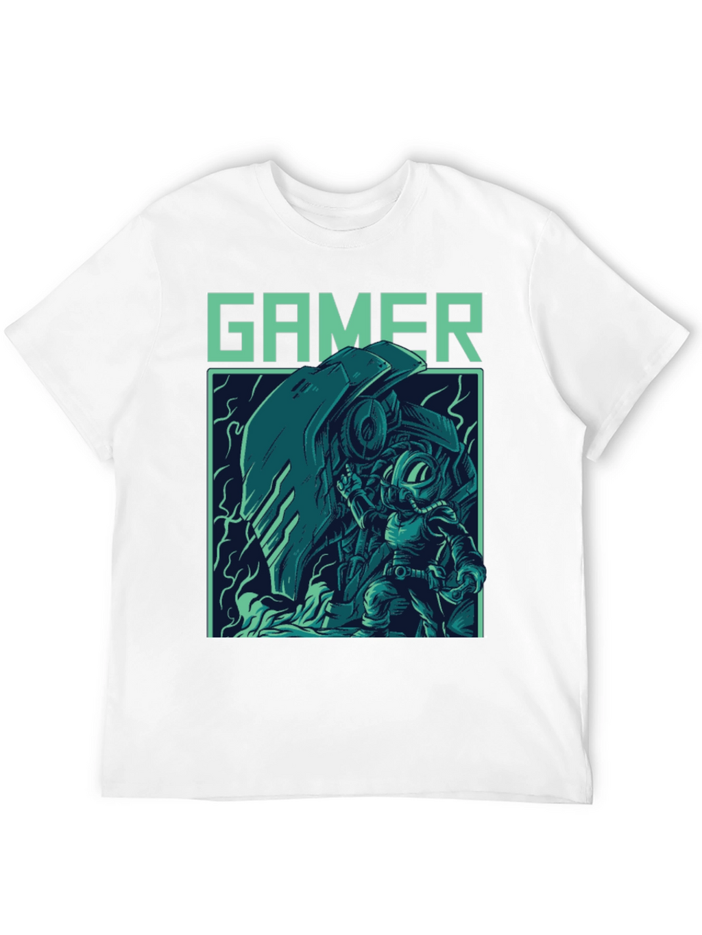 Gamer Graphic T-Shirt - Cool Retro Style