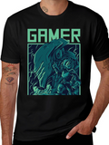 Gamer Graphic T-Shirt - Cool Retro Style