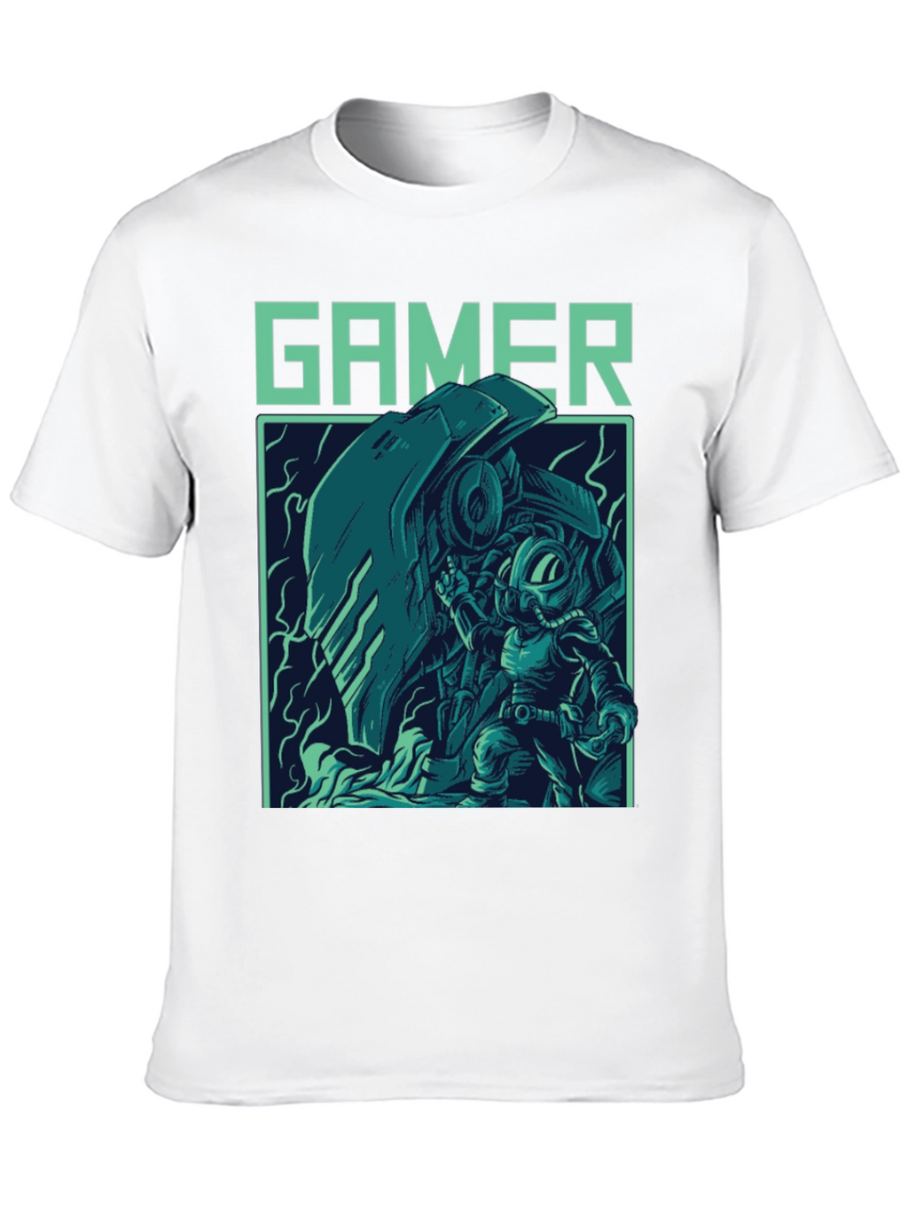 Gamer Graphic T-Shirt - Cool Retro Style