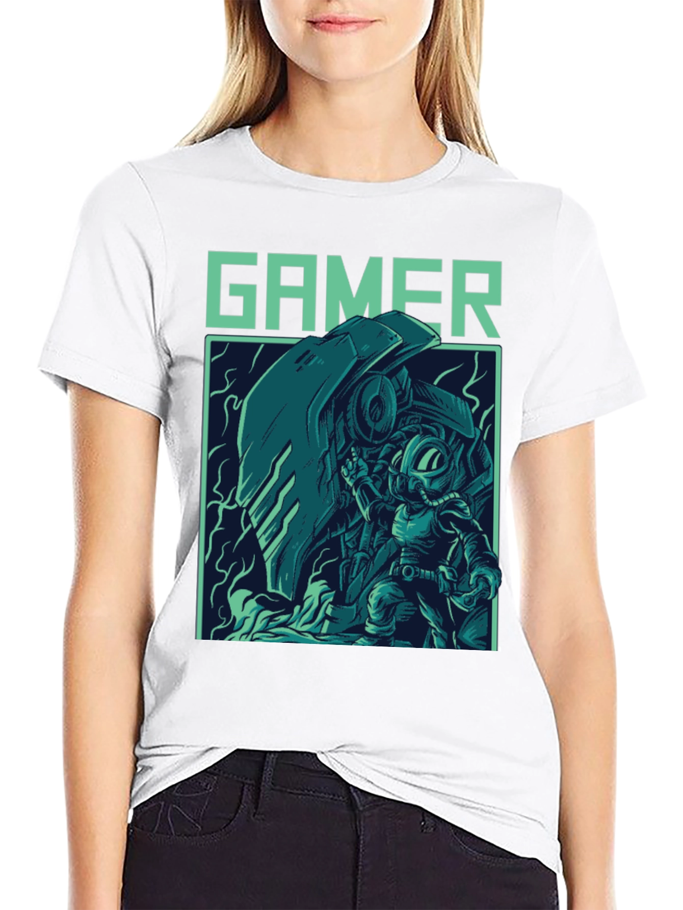 Gamer Graphic T-Shirt - Cool Retro Style