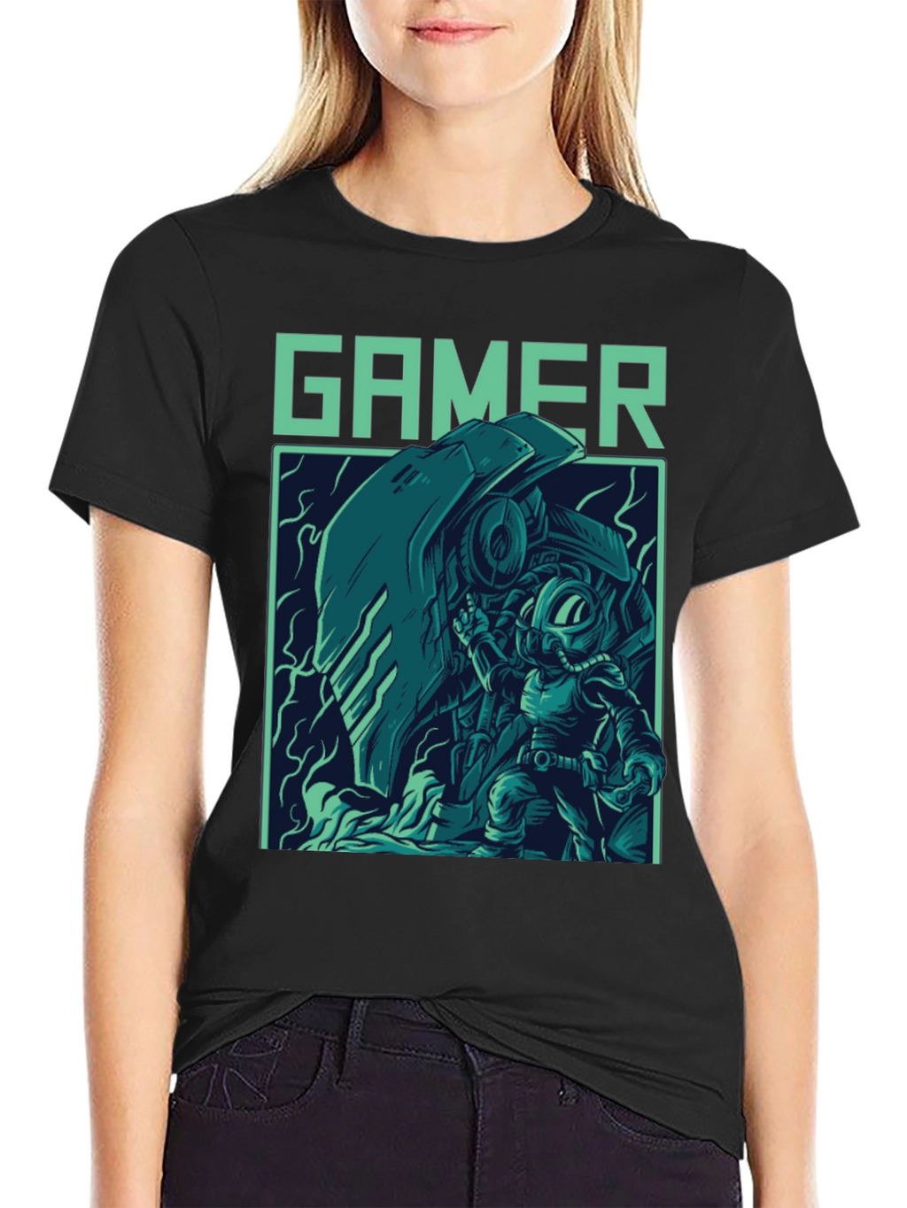Gamer Graphic T-Shirt - Cool Retro Style