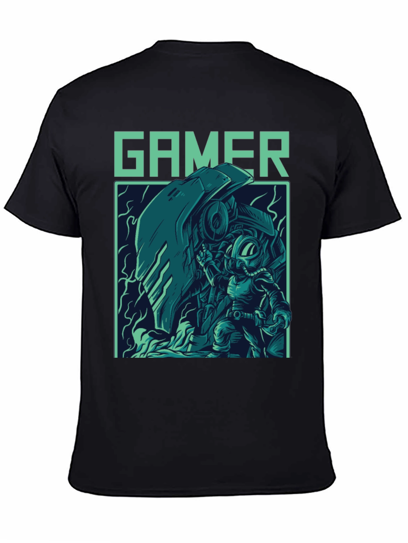 Gamer Graphic T-Shirt - Cool Retro Style