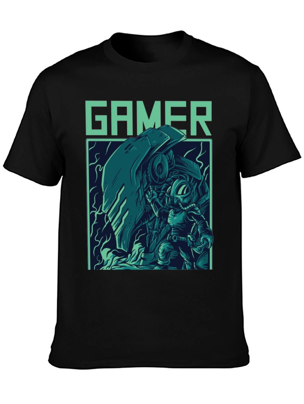 Gamer Graphic T-Shirt - Cool Retro Style