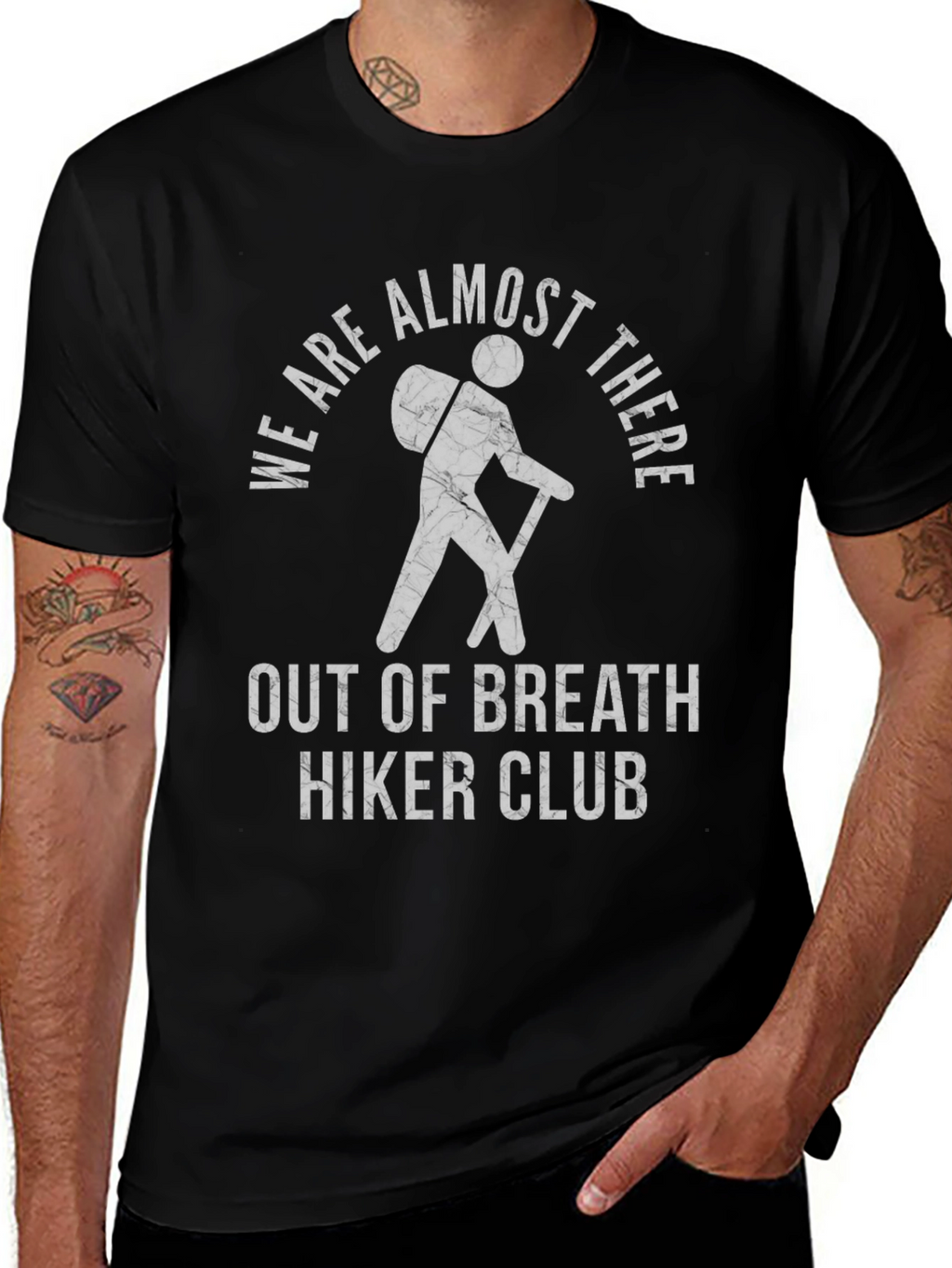 Out of Breath Hiker Club T-Shirt