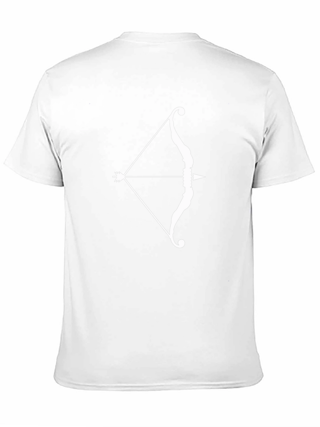 Bow and Arrow Graphic Tee - Black Cotton T-Shirt