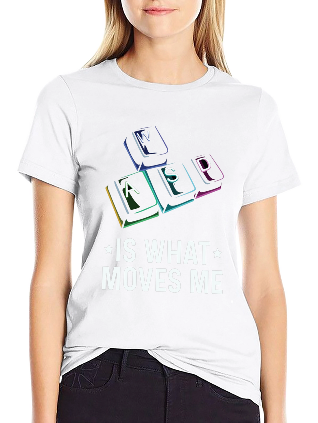 Gamer T-Shirt - WASD Moves Me!