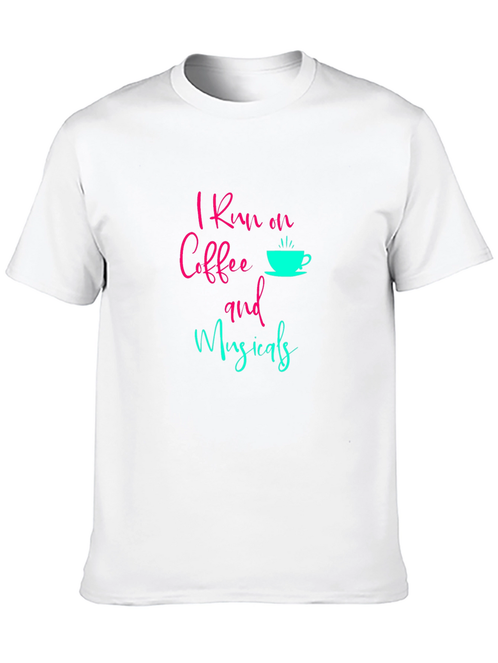 Coffee & Musicals Graphic T-Shirt