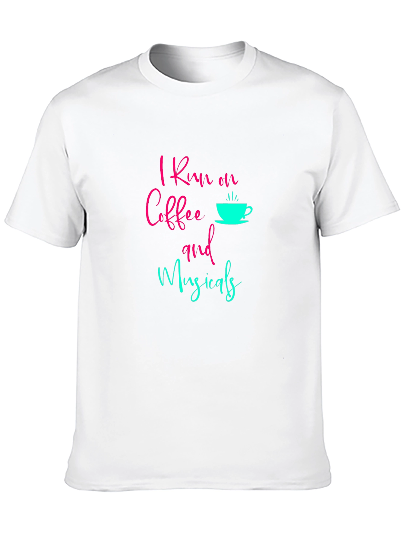 Coffee & Musicals Graphic T-Shirt