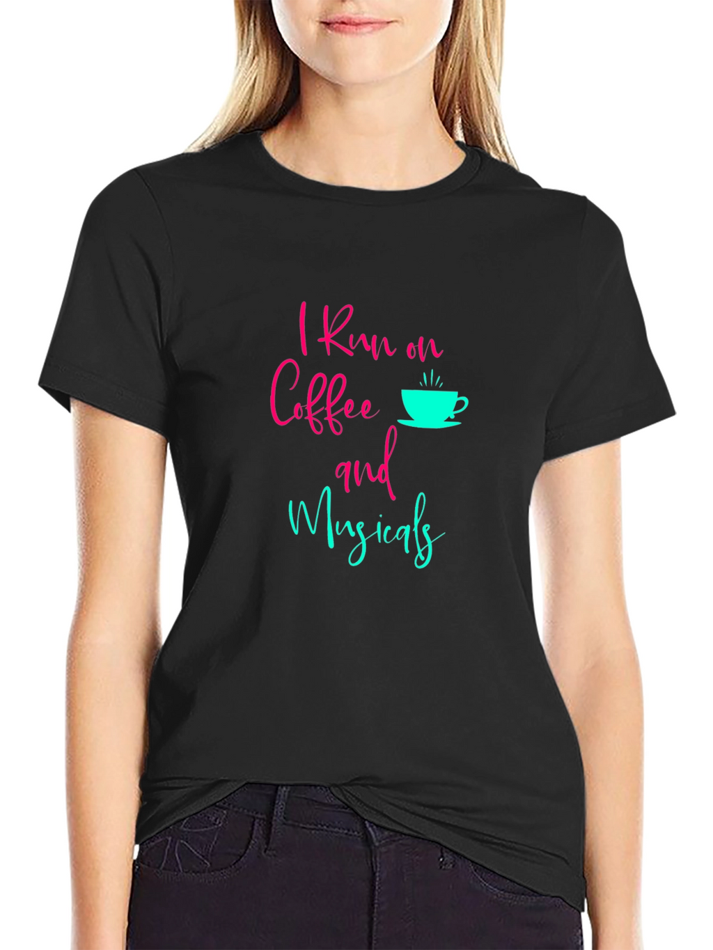 Coffee & Musicals Graphic T-Shirt
