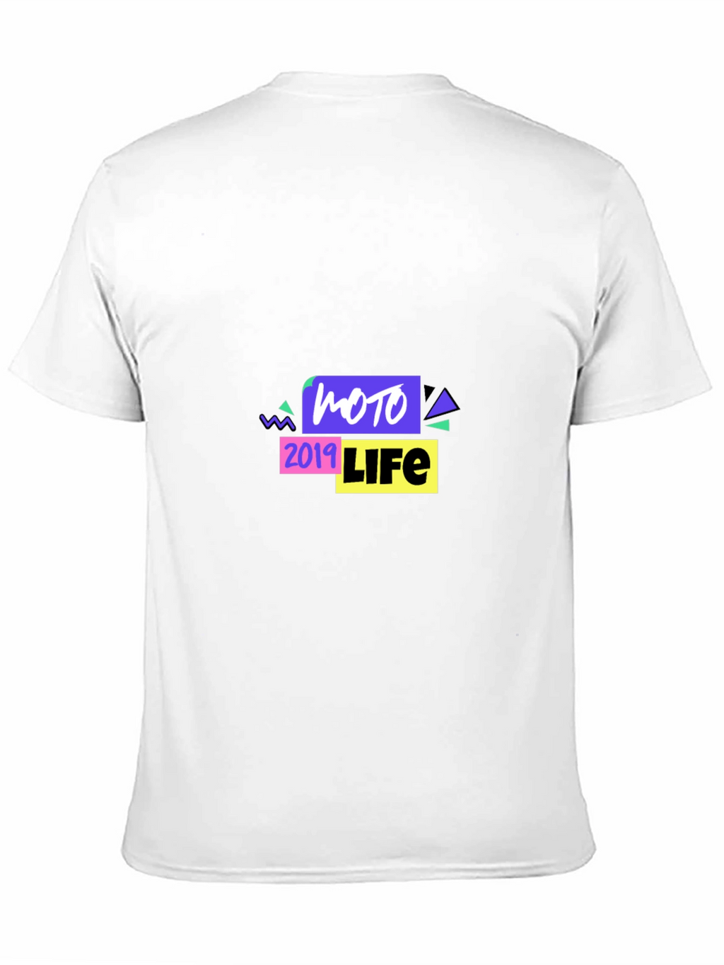 Moto 2019 Life Graphic Black T-Shirt