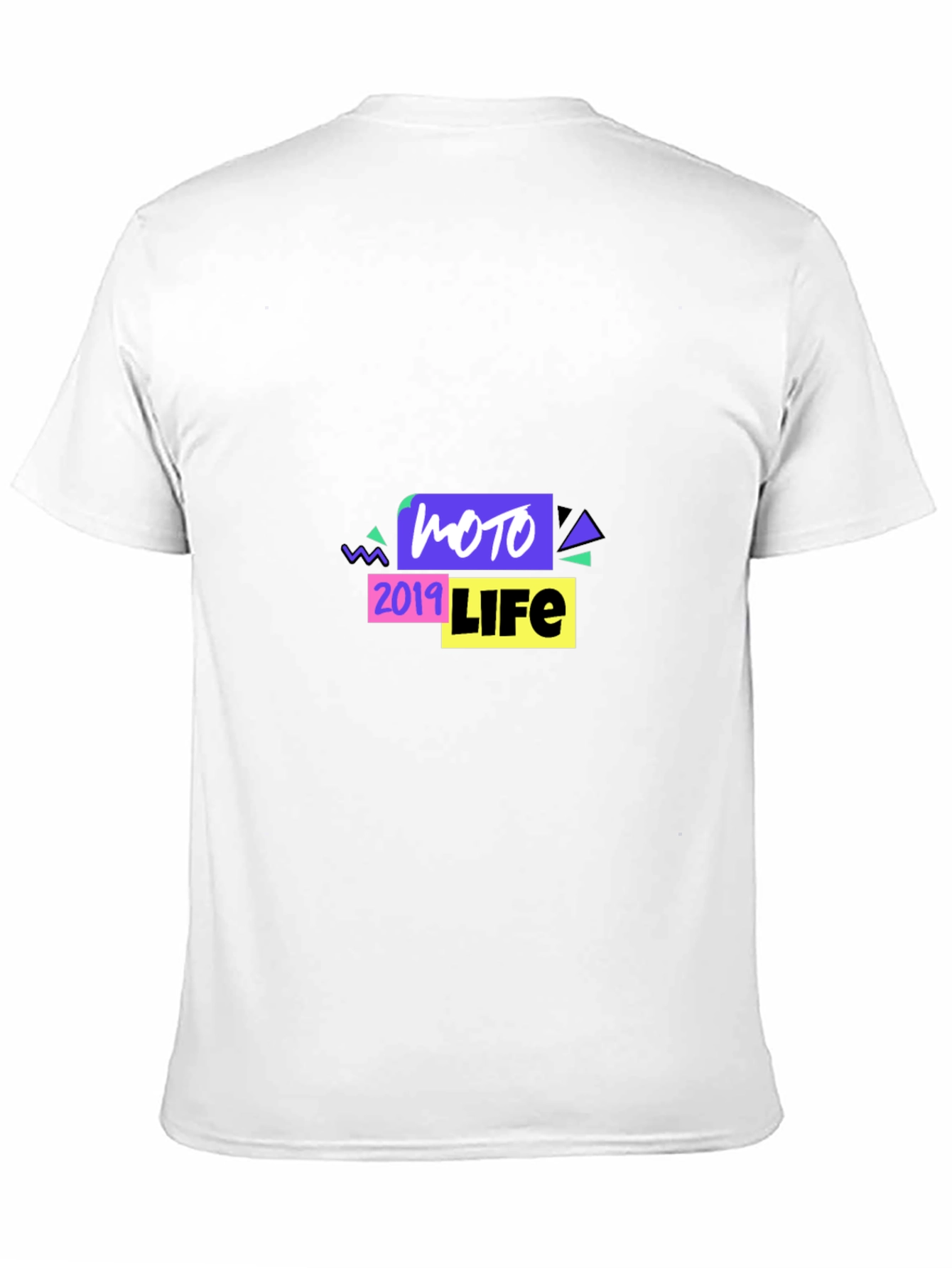 Moto 2019 Life Graphic Black T-Shirt