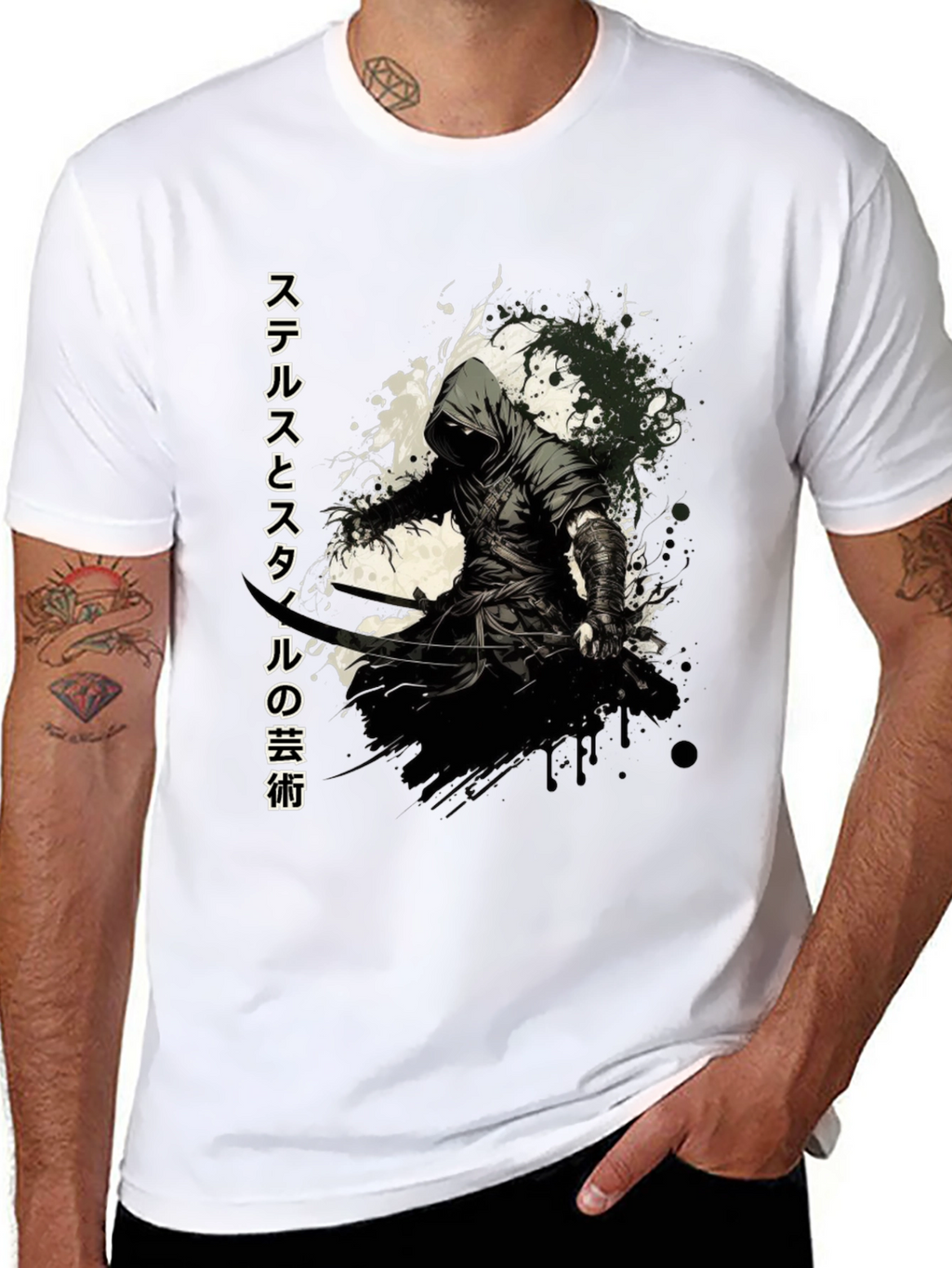Stealth Assassin Graphic T-Shirt