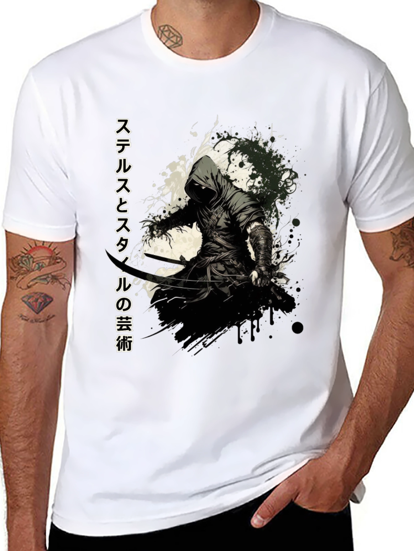 Stealth Assassin Graphic T-Shirt