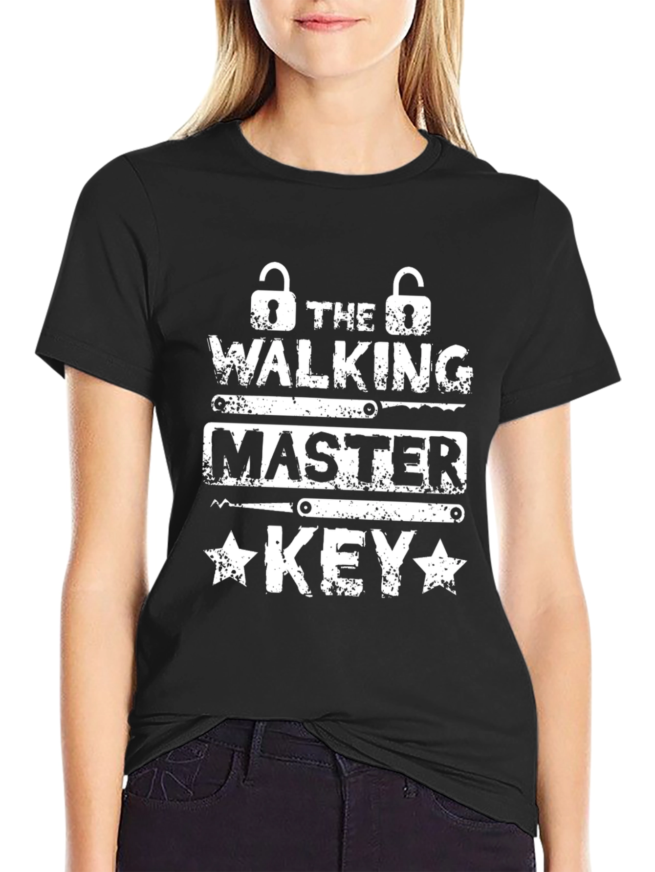 The Walking Master Key Graphic T-Shirt