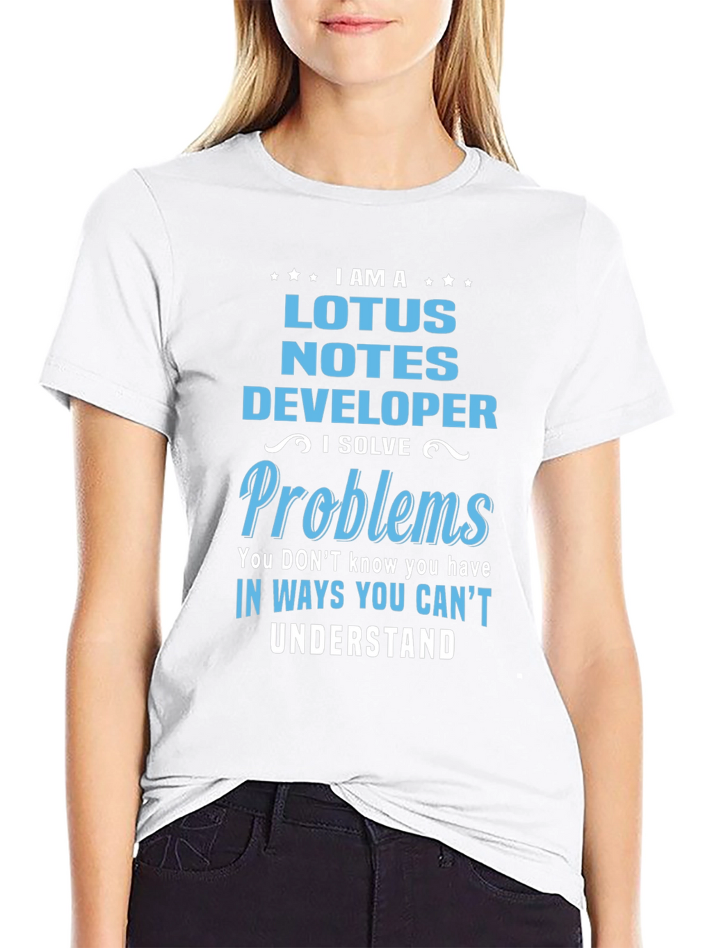 Lotus Notes Developer T-Shirt - I Solve Problems