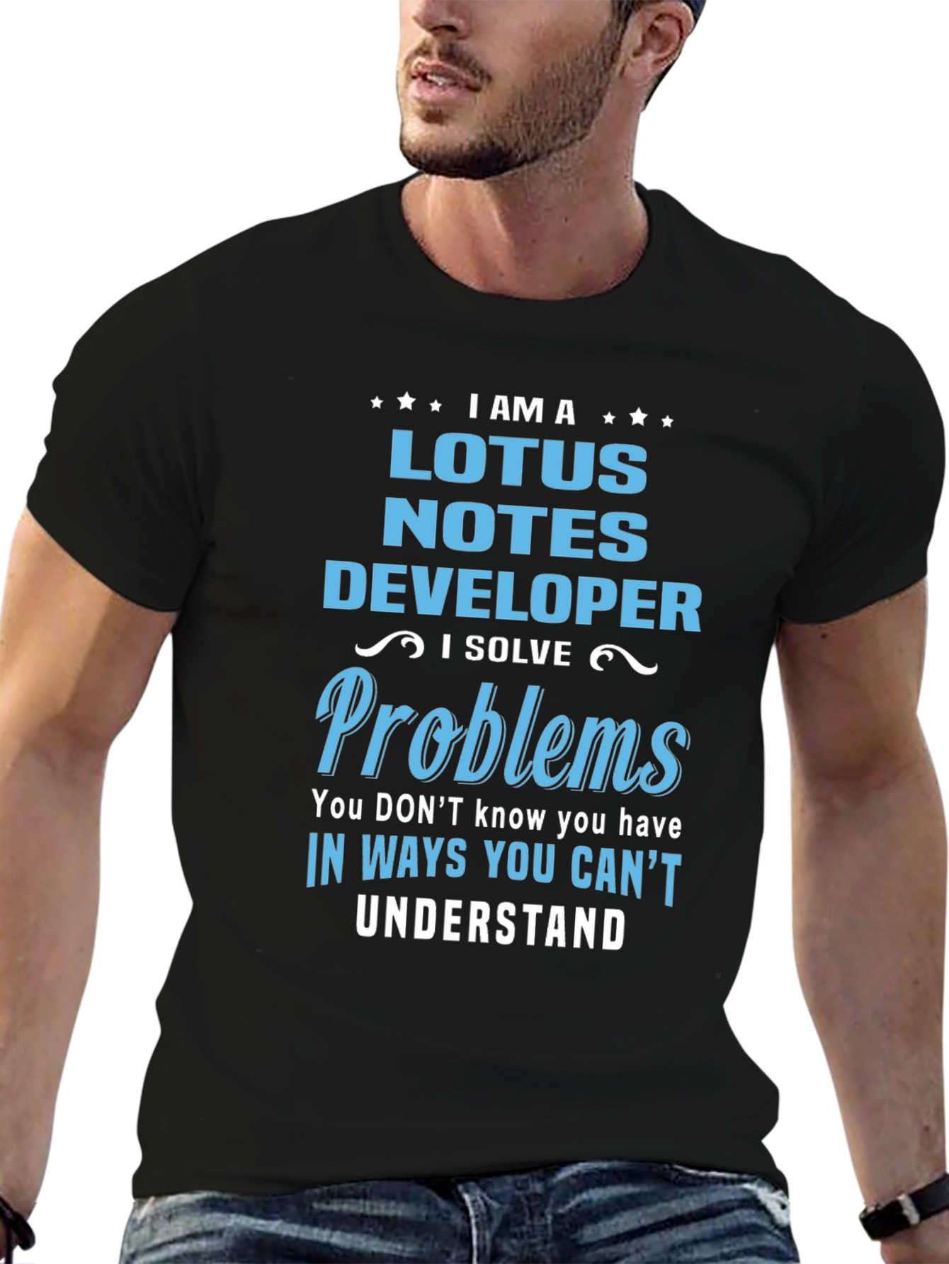 Lotus Notes Developer T-Shirt - I Solve Problems