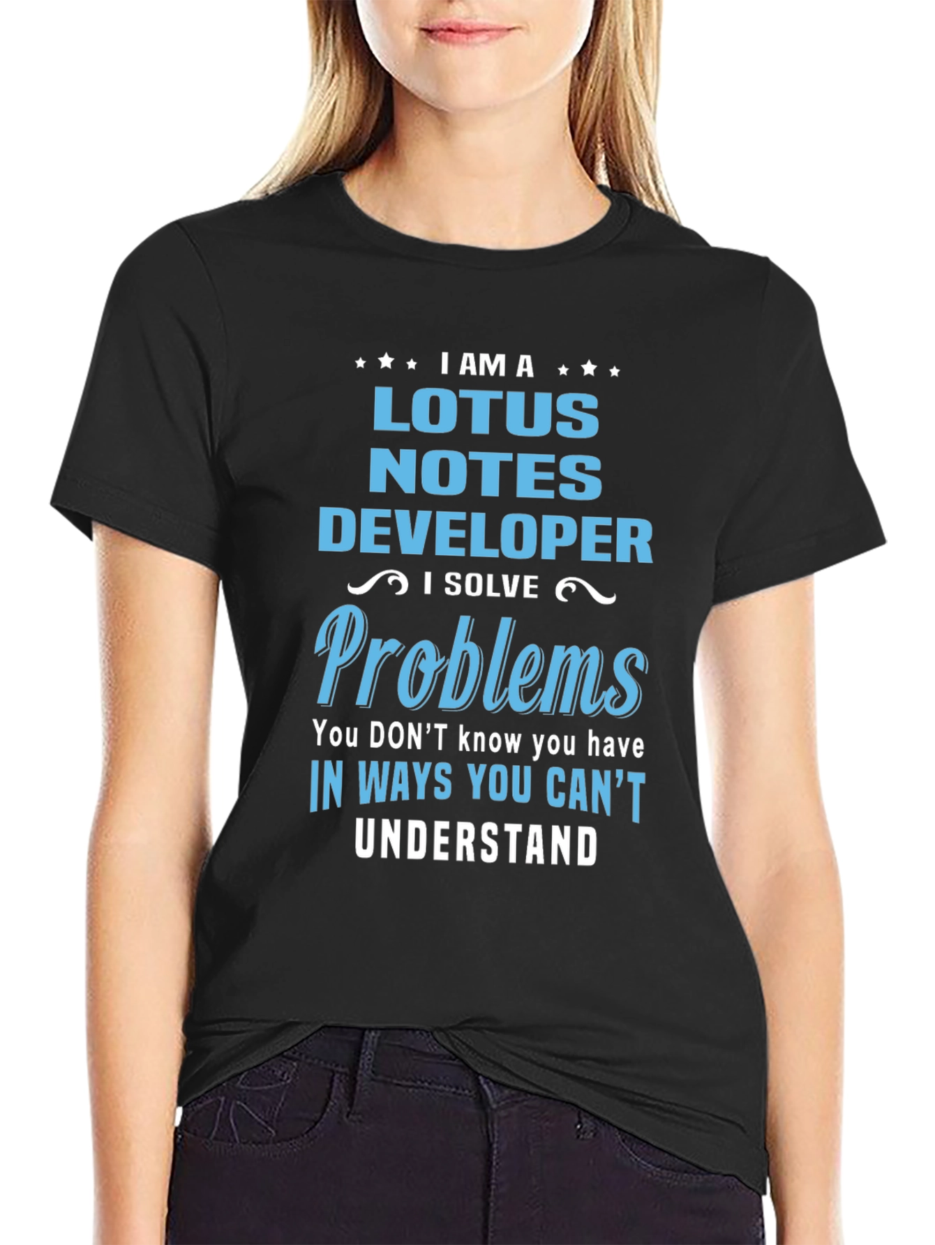 Lotus Notes Developer T-Shirt - I Solve Problems