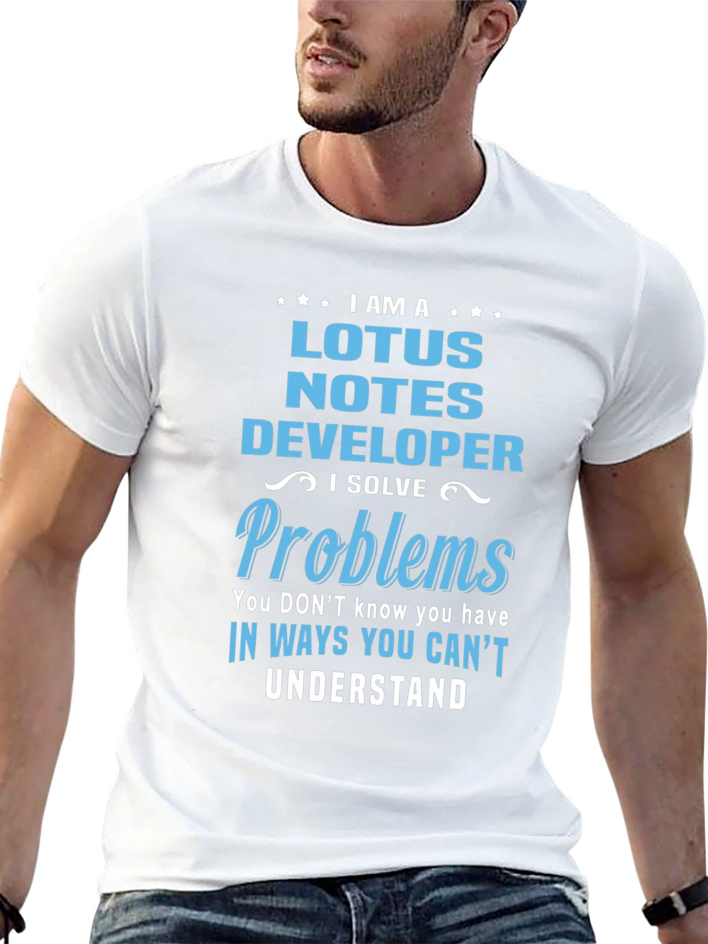 Lotus Notes Developer T-Shirt - I Solve Problems