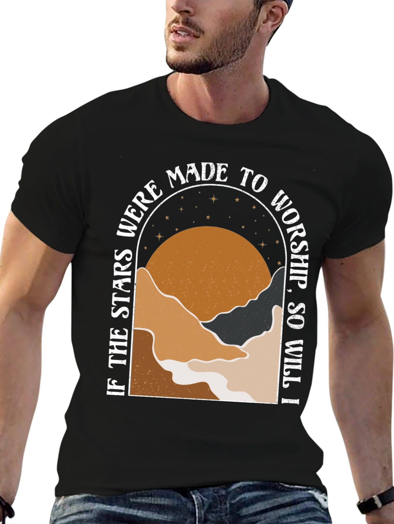 Stars Were Made To Worship Graphic T-Shirt