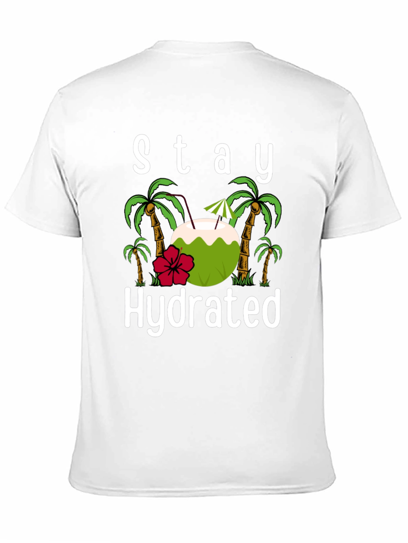 Stay Hydrated Coconut Drink T-Shirt