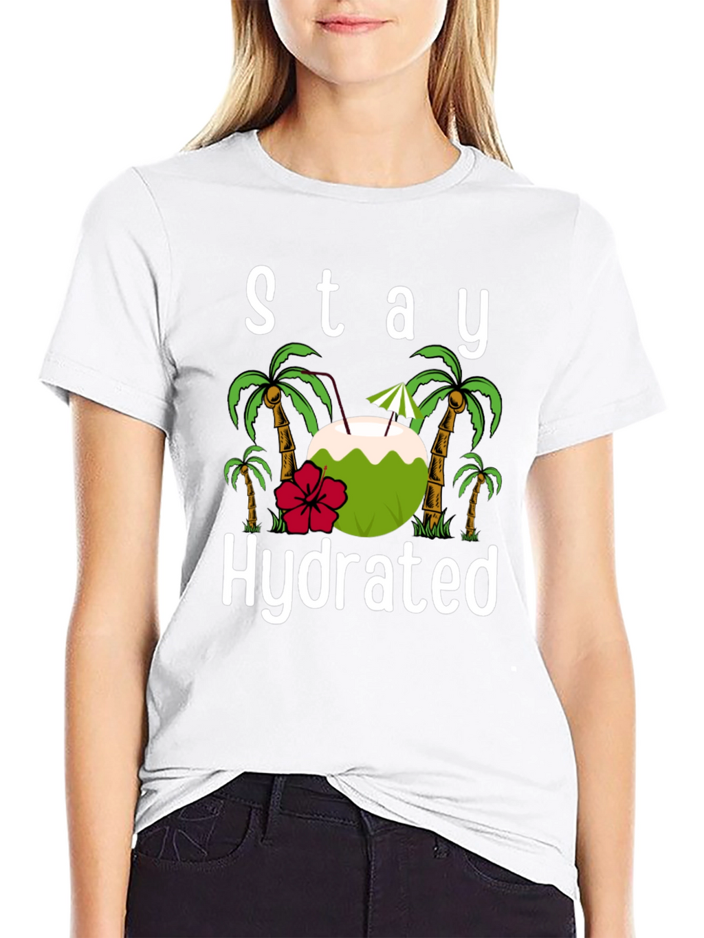 Stay Hydrated Coconut Drink T-Shirt