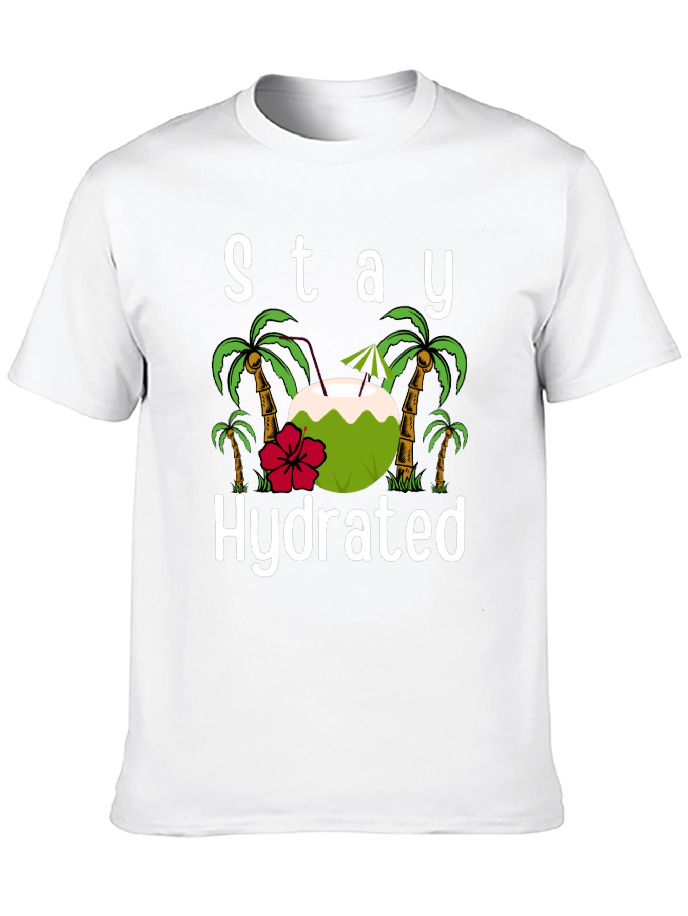 Stay Hydrated Coconut Drink T-Shirt