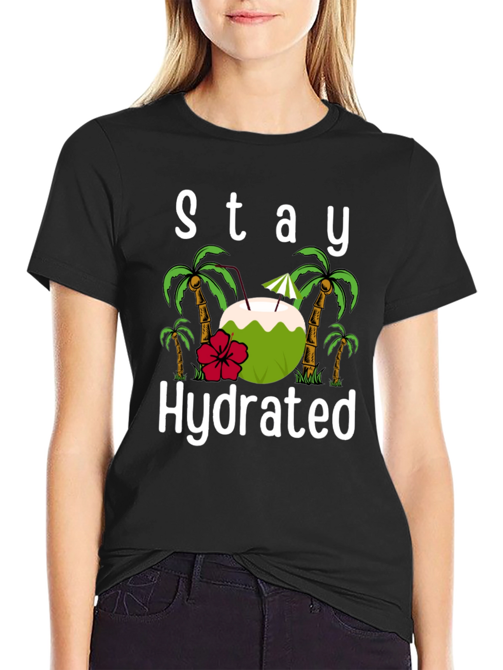 Stay Hydrated Coconut Drink T-Shirt