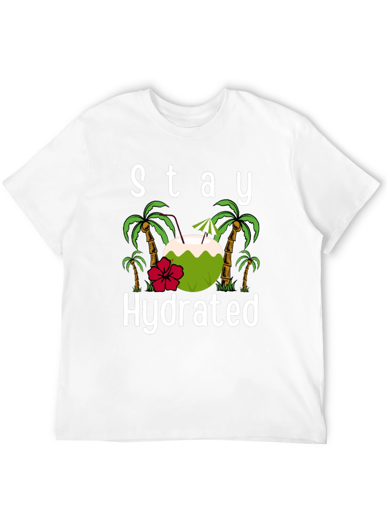 Stay Hydrated Coconut Drink T-Shirt