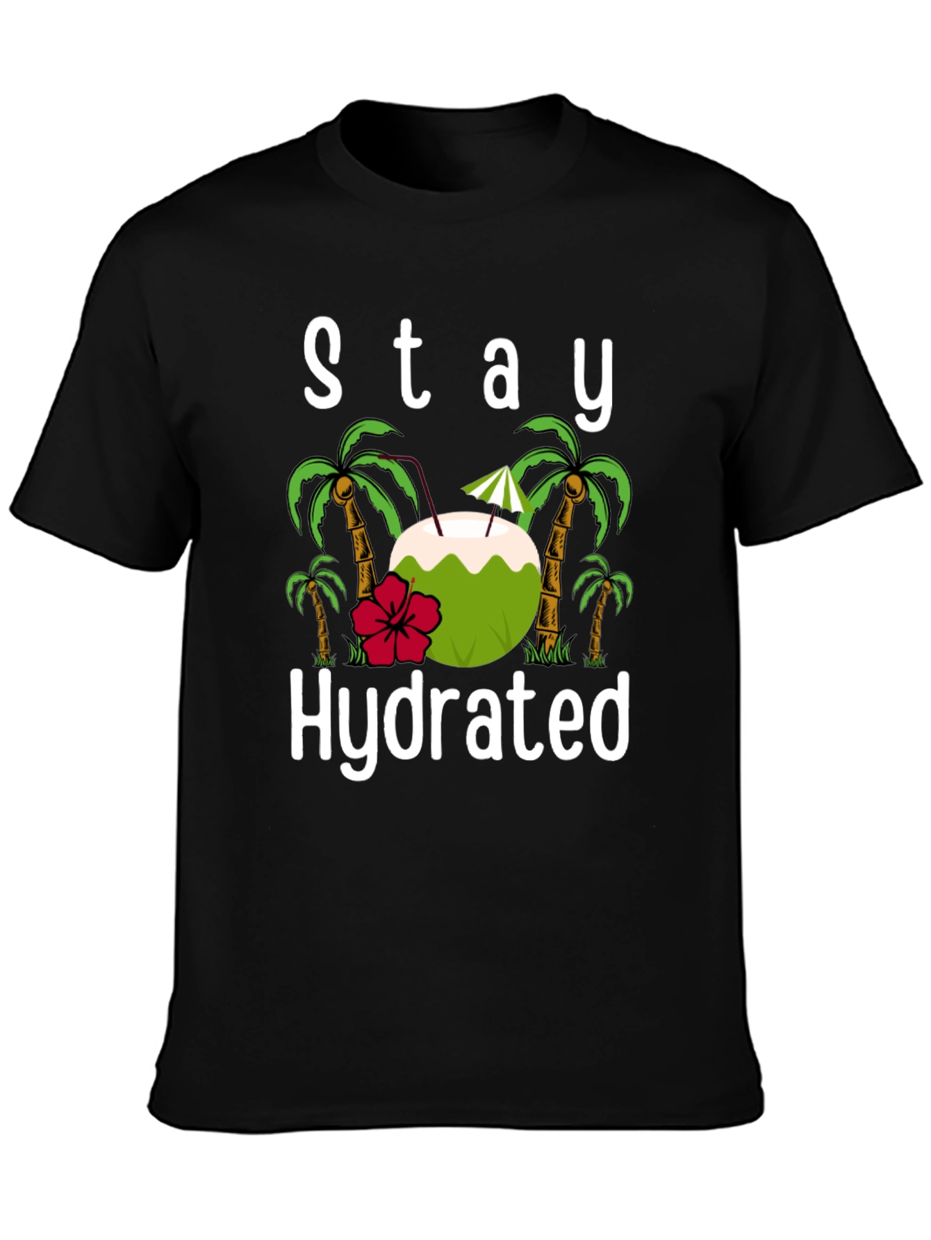 Stay Hydrated Coconut Drink T-Shirt