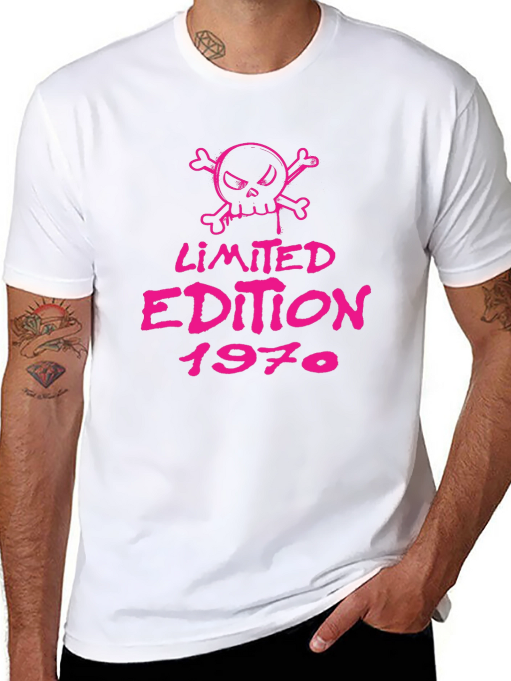Limited Edition 1970 Skull Graphic T-Shirt