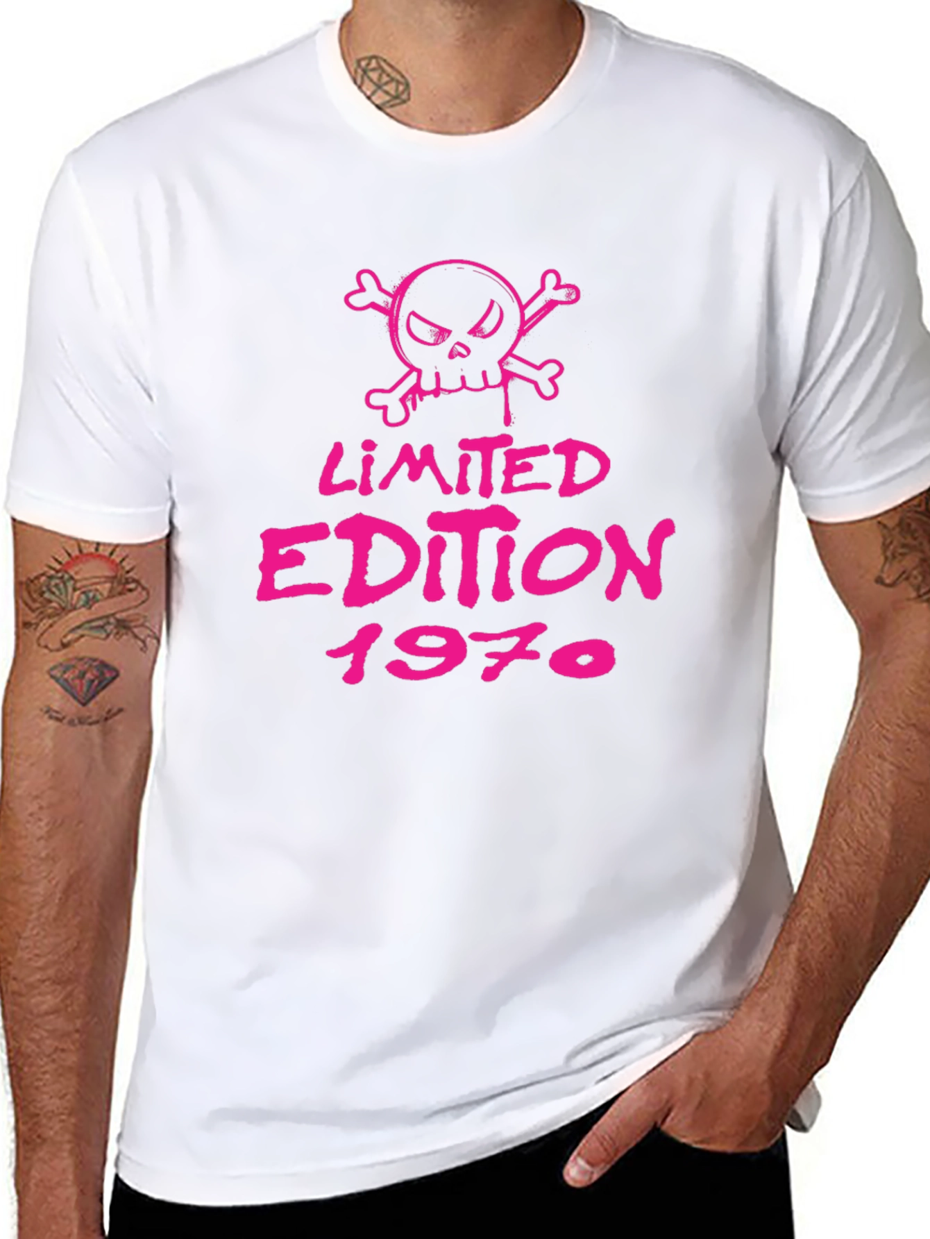 Limited Edition 1970 Skull Graphic T-Shirt