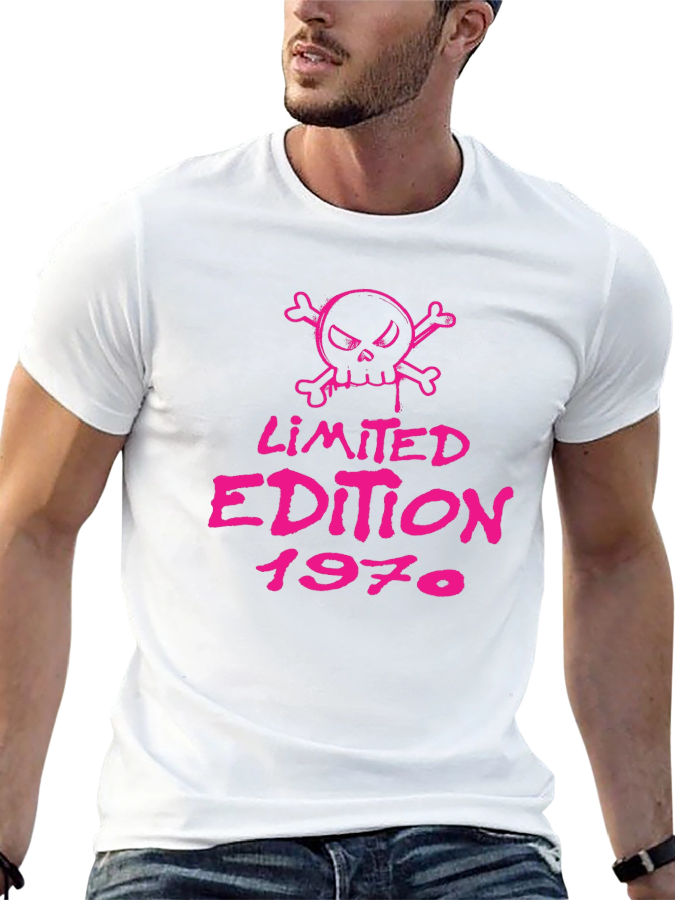 Limited Edition 1970 Skull Graphic T-Shirt