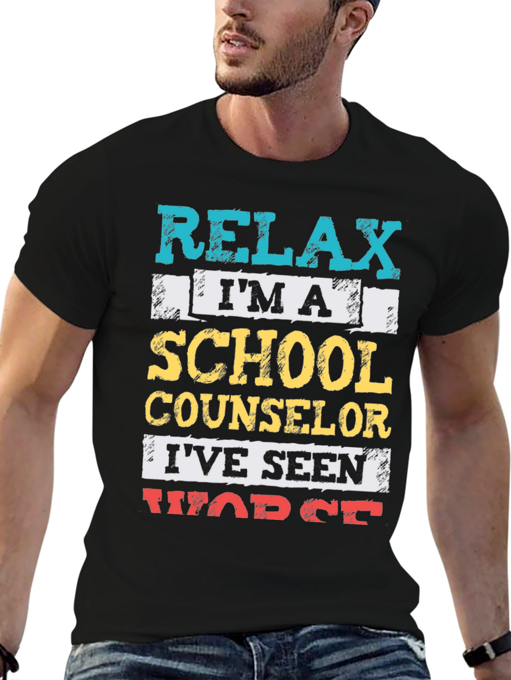 Relax Im a School Counselor T-Shirt