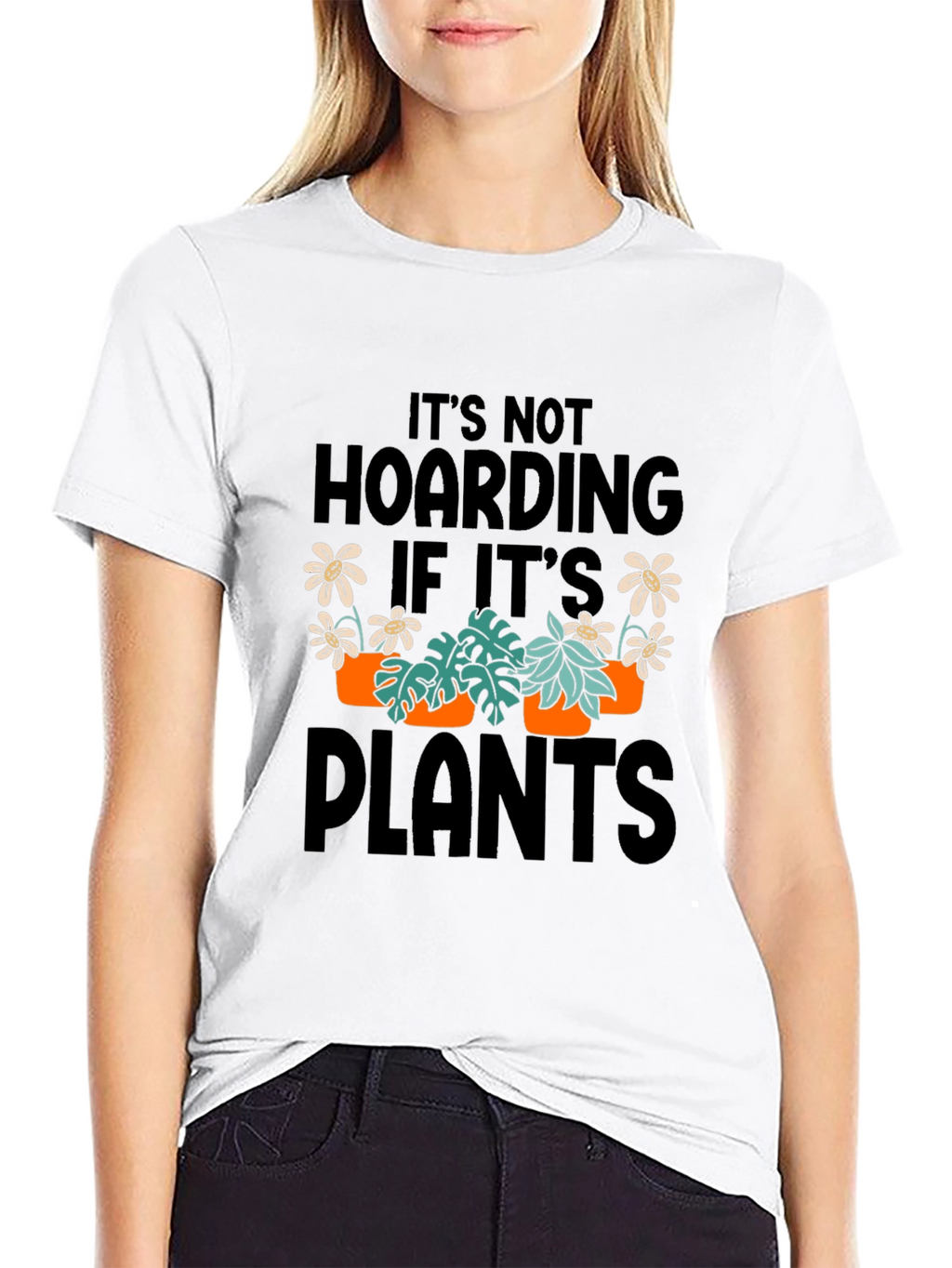 Its Not Hoarding If Its Plants Graphic T-Shirt