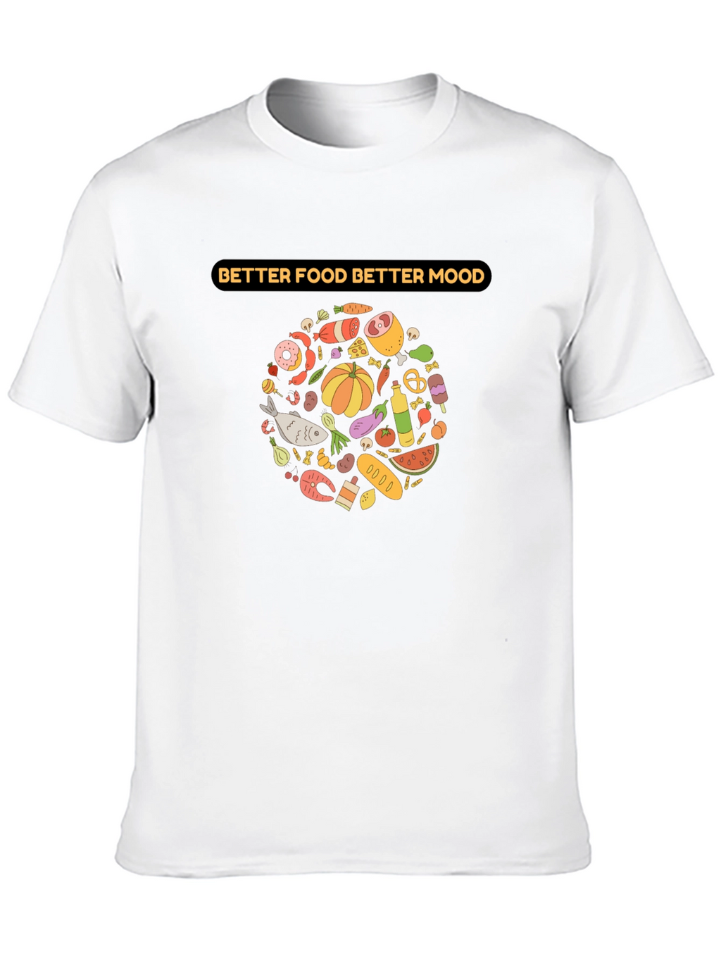 Better Food Better Mood Graphic Tee