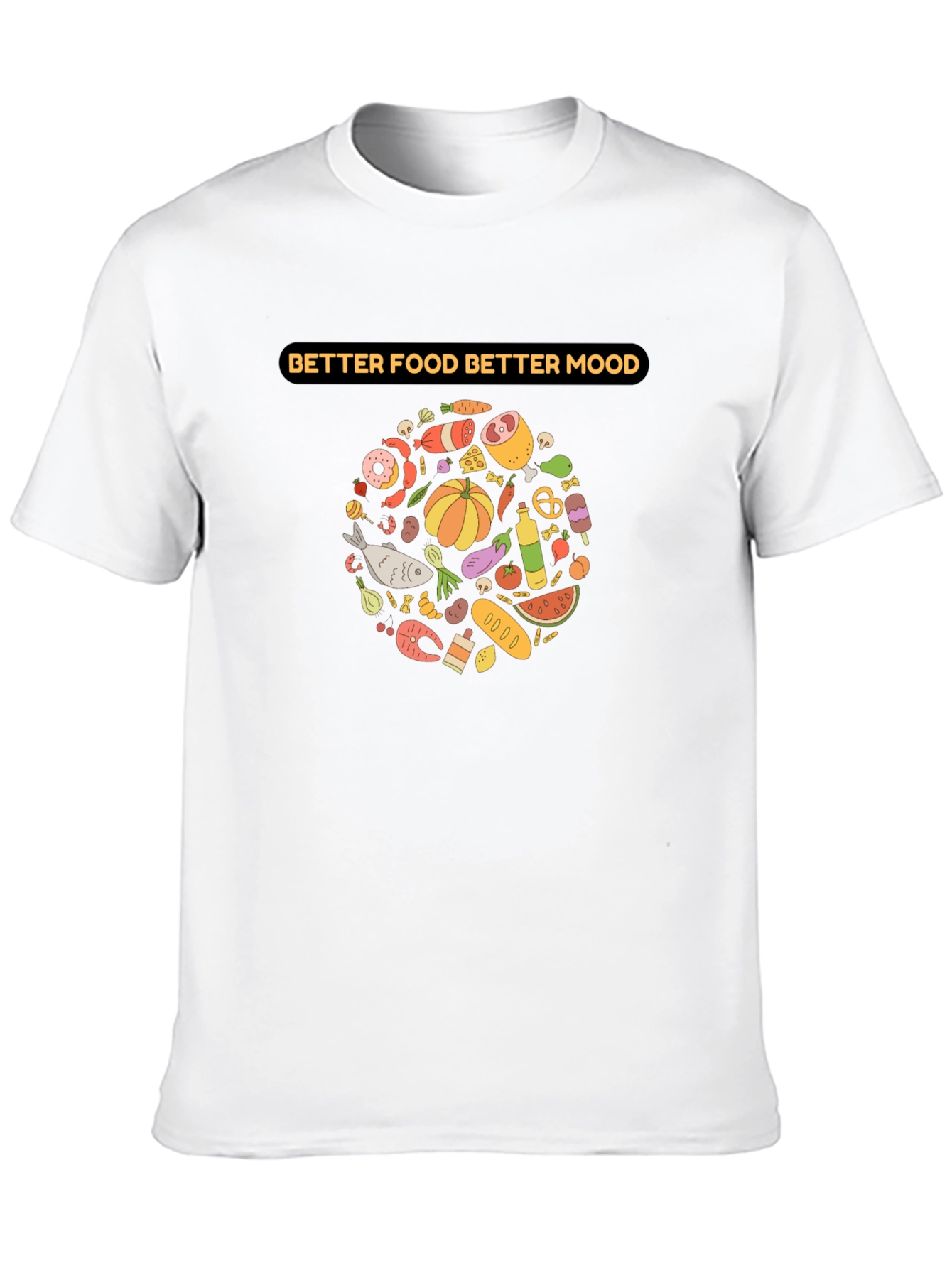 Better Food Better Mood Graphic Tee