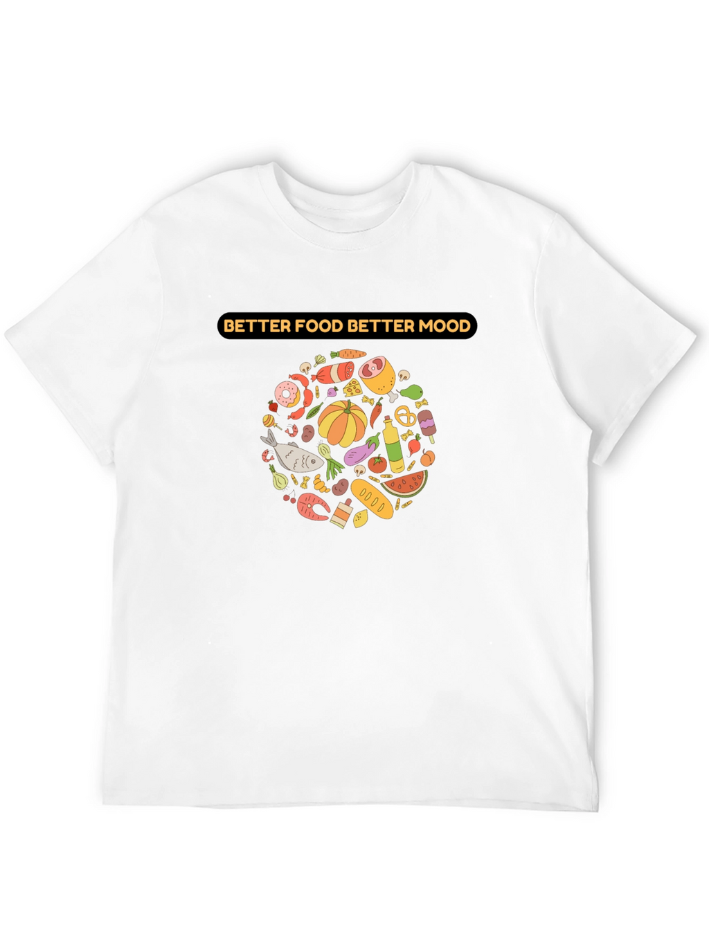 Better Food Better Mood Graphic Tee