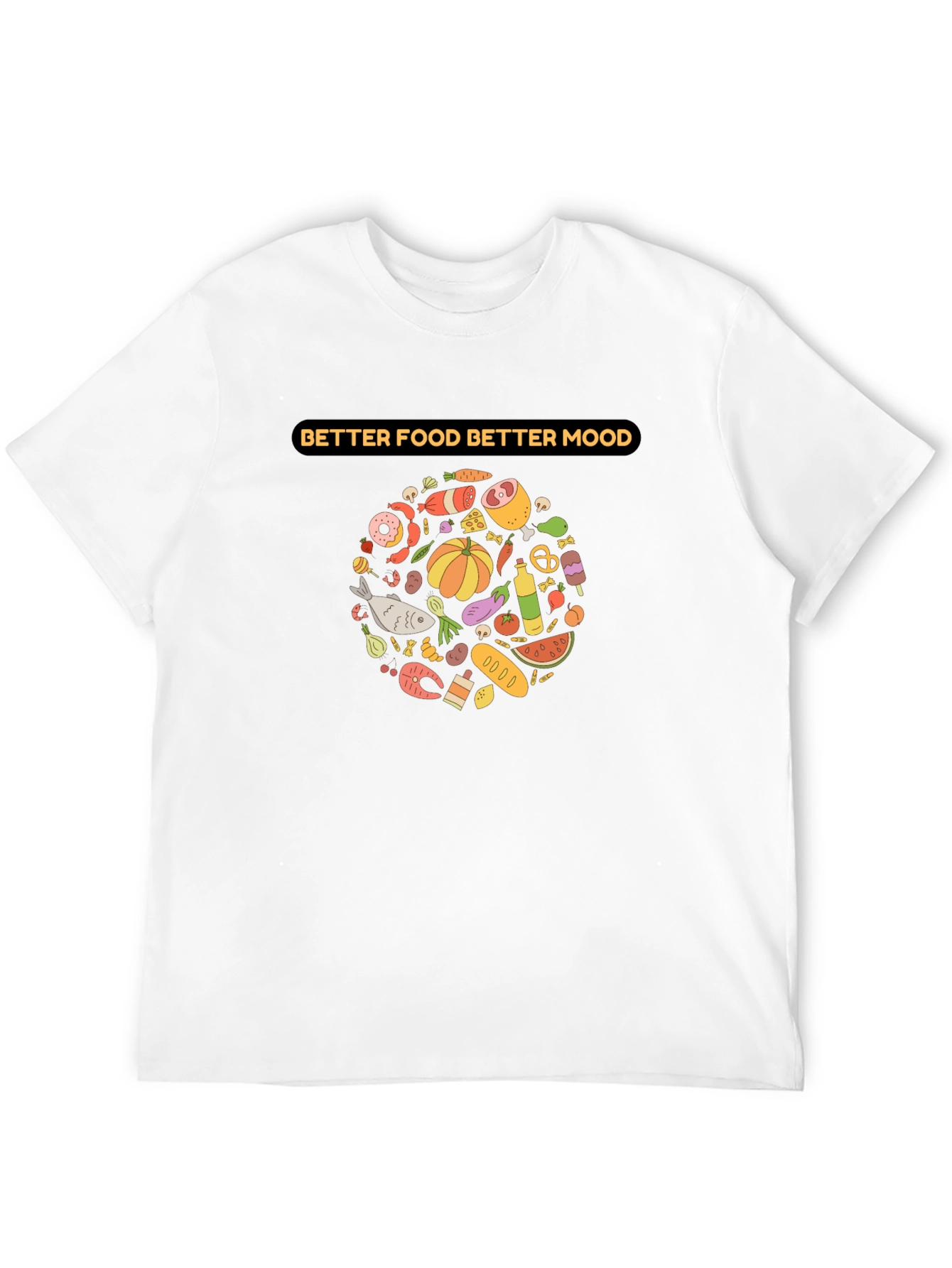 Better Food Better Mood Graphic Tee