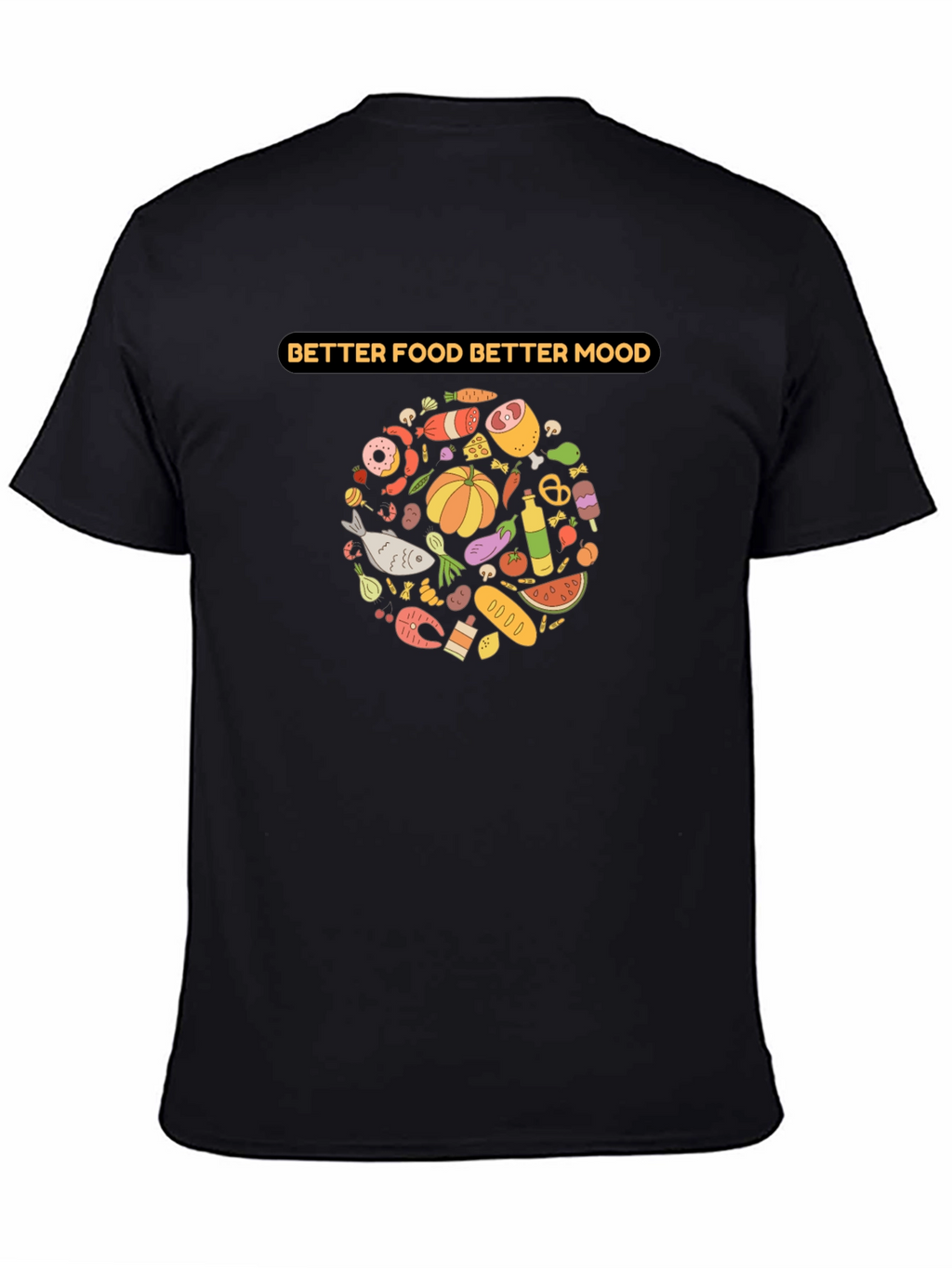 Better Food Better Mood Graphic Tee