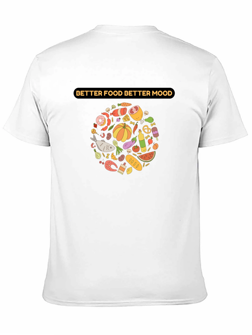Better Food Better Mood Graphic Tee