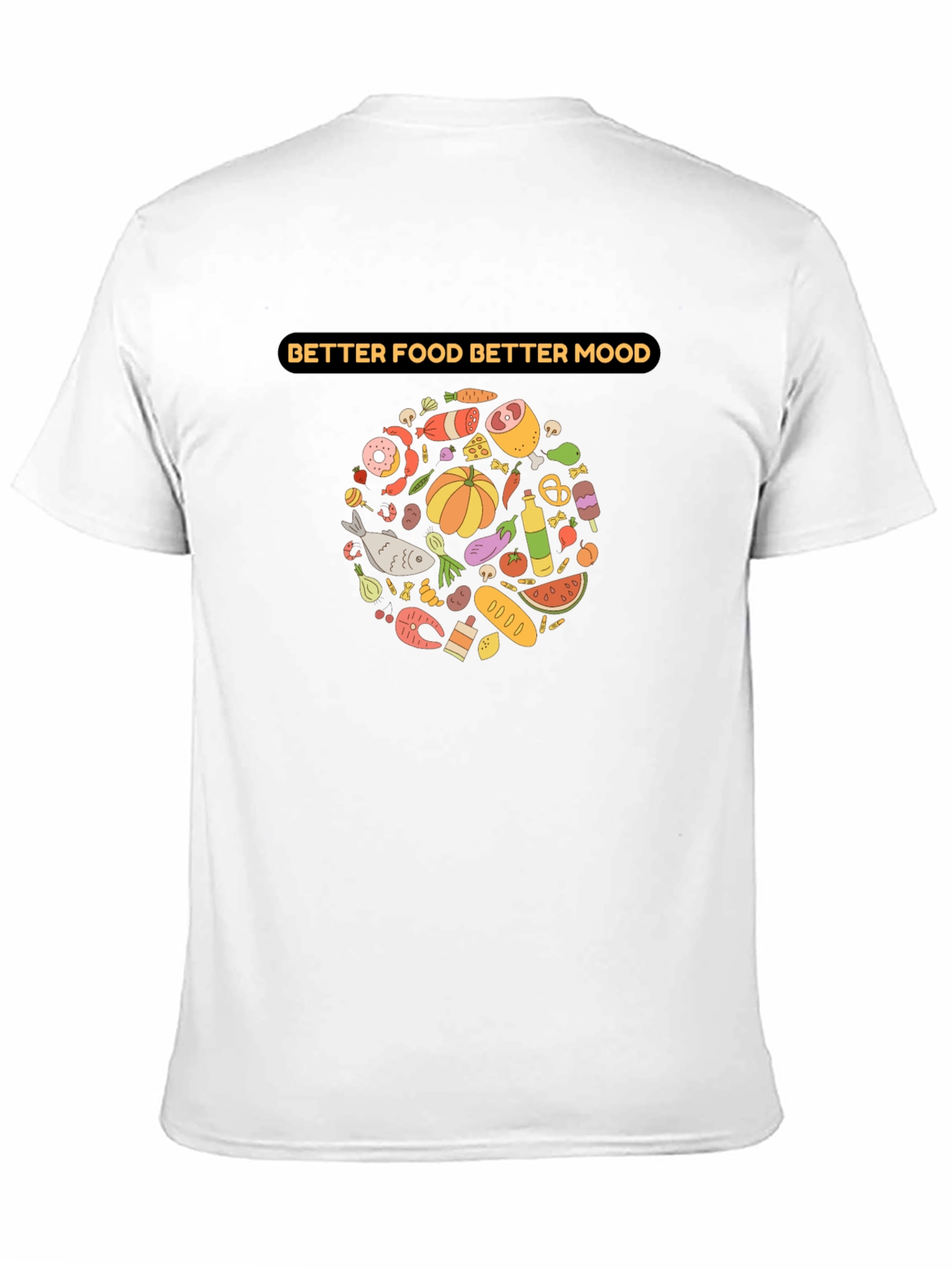 Better Food Better Mood Graphic Tee