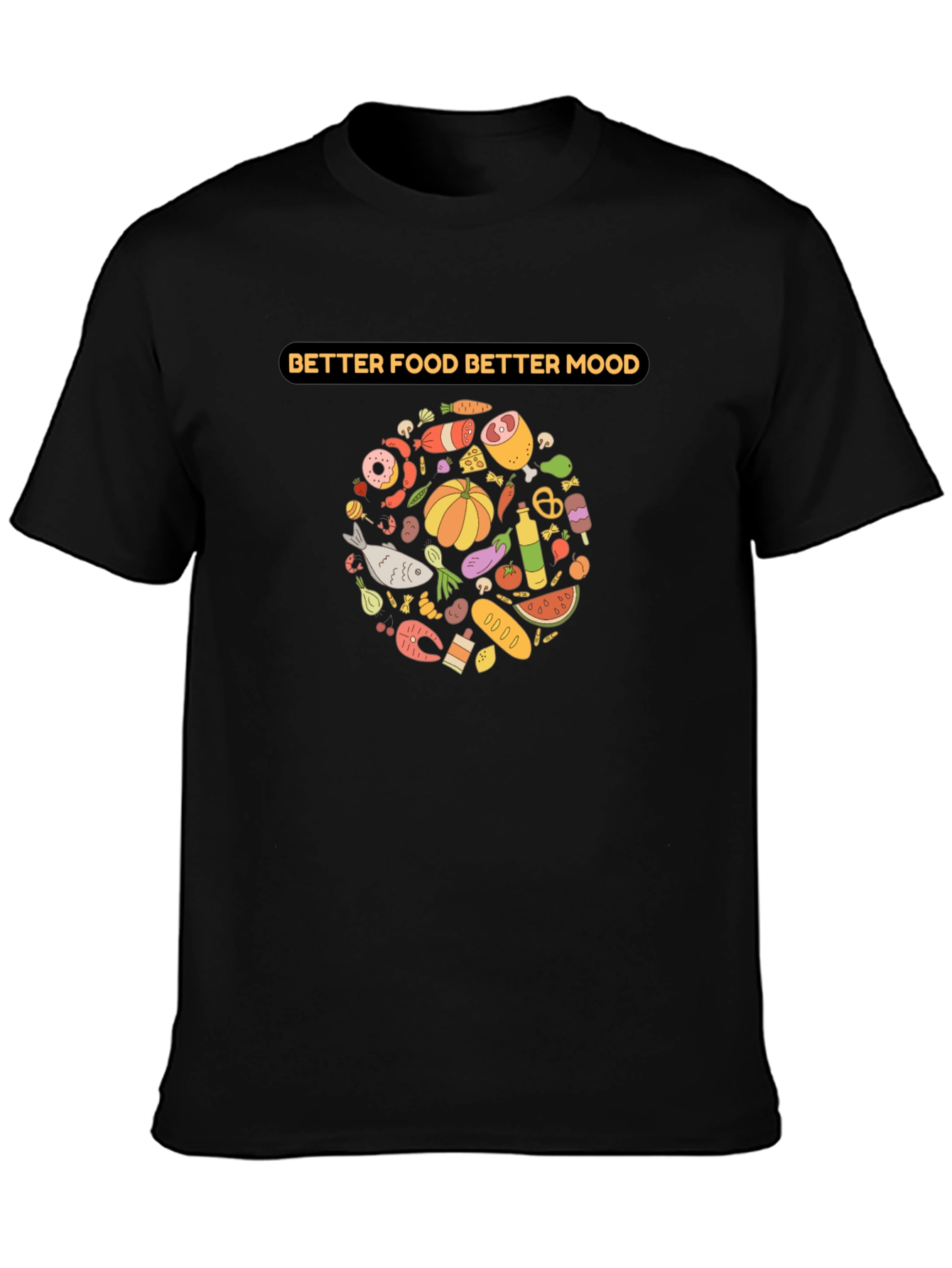 Better Food Better Mood Graphic Tee