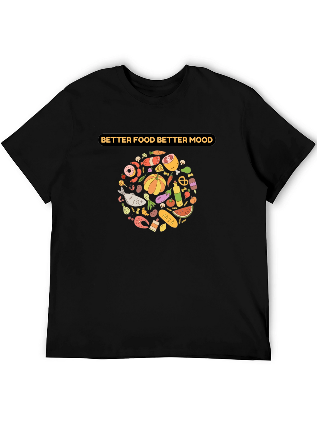 Better Food Better Mood Graphic Tee