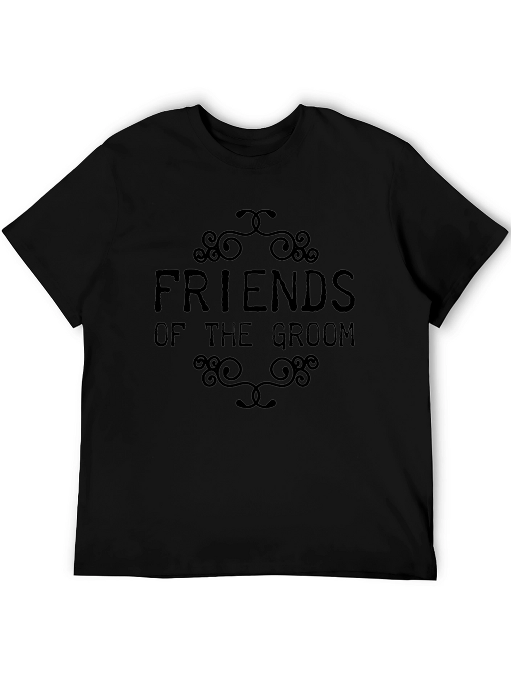 Friends of the Groom Crewneck T-Shirt